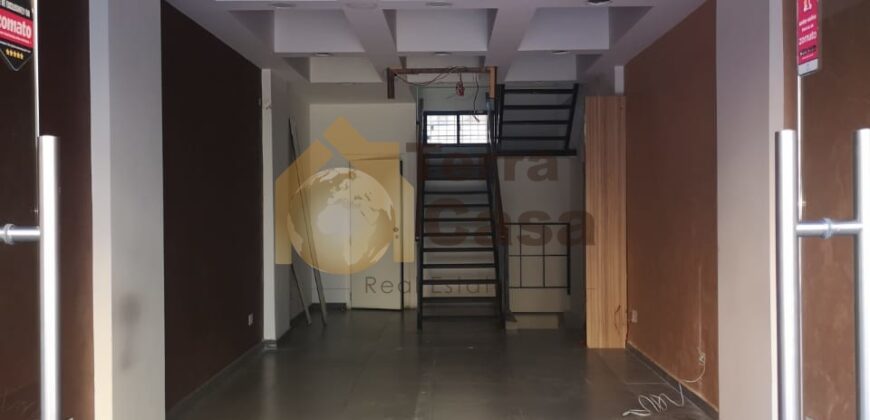 sad el baouchrieh shop 150 sqm for rent three floors Ref#1996