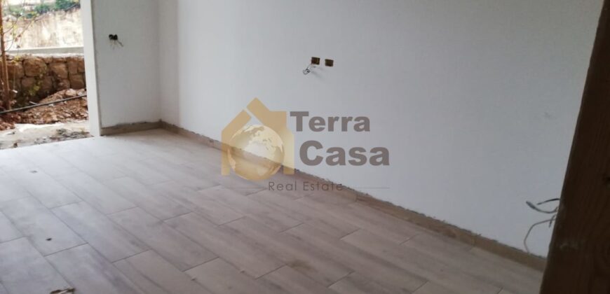 Bsalim brand new apartment with 105 sqm terrace banker cheque.