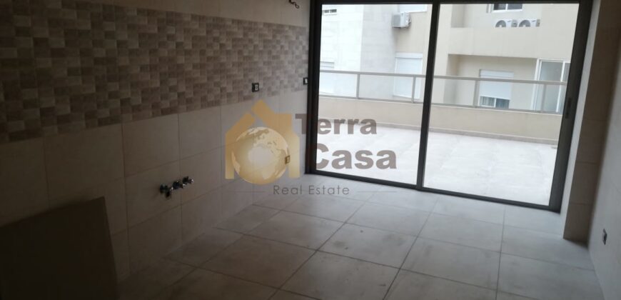 Brand new apartment 120 sqm terrace banker cheque .