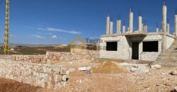 Land with construction permit cash payment.