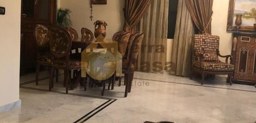 Rassieh fully furnished apartment cash payment.
