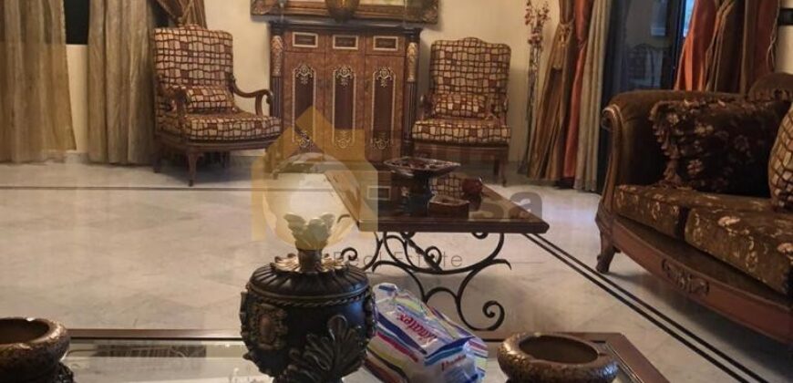 Rassieh fully furnished apartment cash payment.