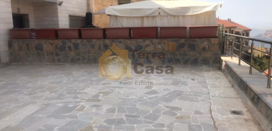 Brand new apartment 100 sqm terrace .