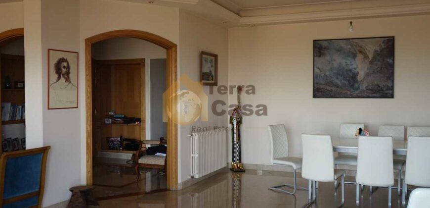 zahle ksara Luxurious apartment fully furnished open view Ref# 2678