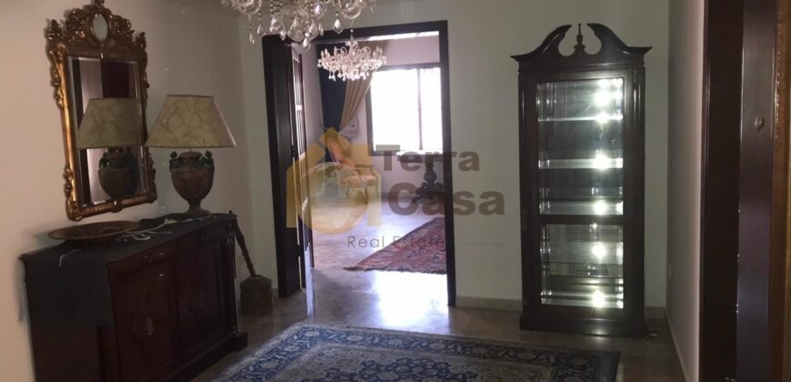 Fully decorated apartment in Louazieh with Terrace 160 sqm.