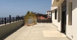 Rooftop terrace 120 sqm furnished.