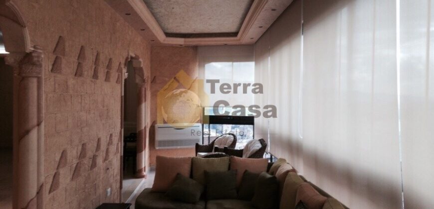 Fully furnished apartment one unit per floor cash payment.Ref# 2820