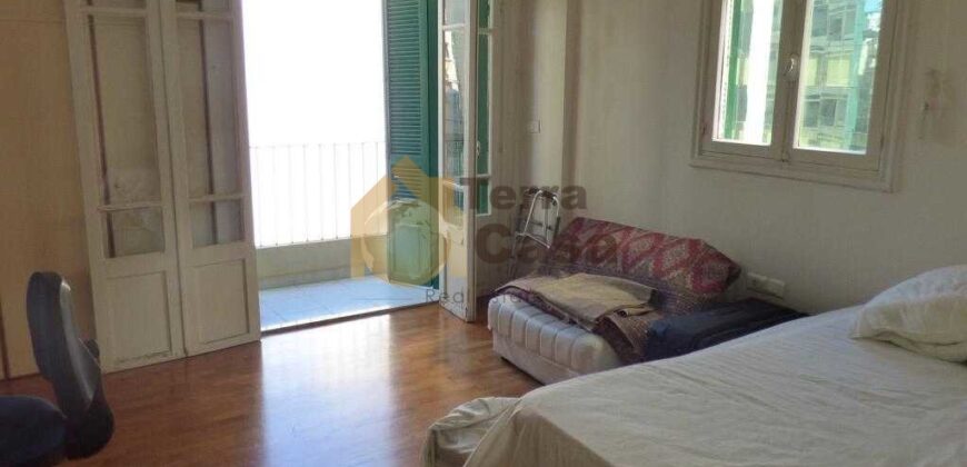 Apartment furnished nice location cash payment.Ref# 2823