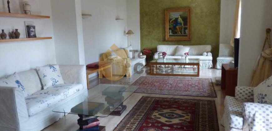 Apartment furnished nice location cash payment.Ref# 2823