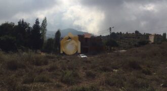 Land for sale in Chahtoul located in calm area  mountain view