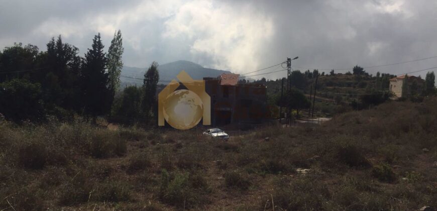 Land for sale in Chahtoul located in calm area  mountain view