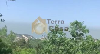 Land for sale in Aazra -Zeytoun locate in calm area  Sea view Ref# 2917