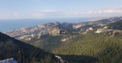 Land for sale in Maarab located in a calm area Sea view