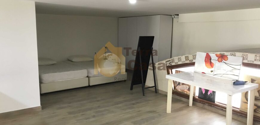 Fully furnished apartment terrace for rent in Gemayzeh Ref#2956