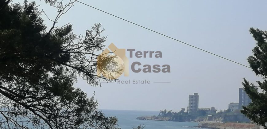 Land for sale in Maameltein Ghazir open sea view prime location. cash or international transfer