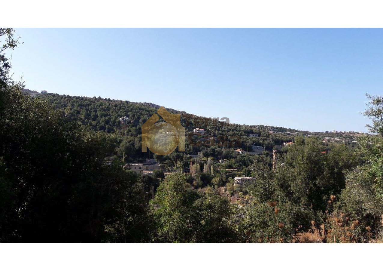 Land for sale in Lehfid located in calm area  mountain view