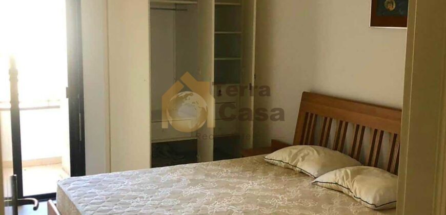 Ghazir fully furnished apartment for rent sea view Ref#3065