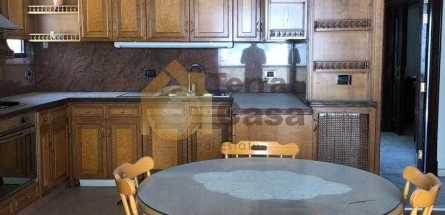 mansourieh fully furnished duplex cash payment. Ref# 3083