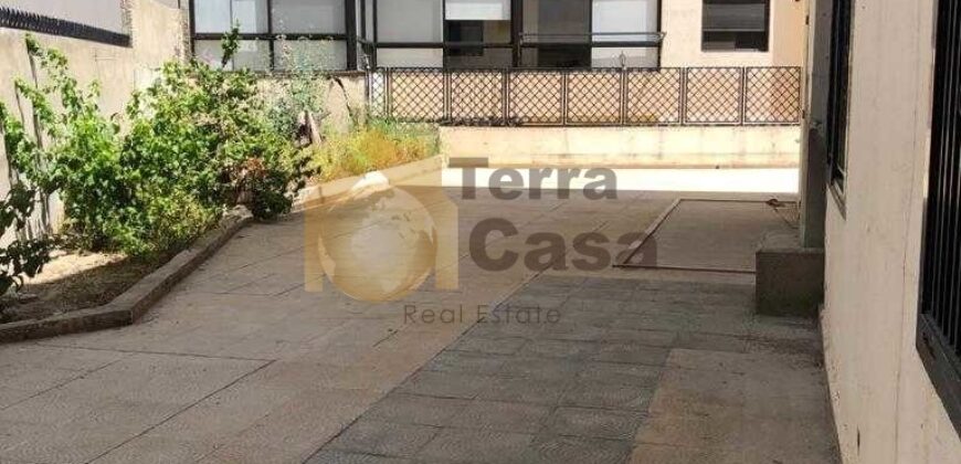 mansourieh apartment with 153 sqm terrace for rent