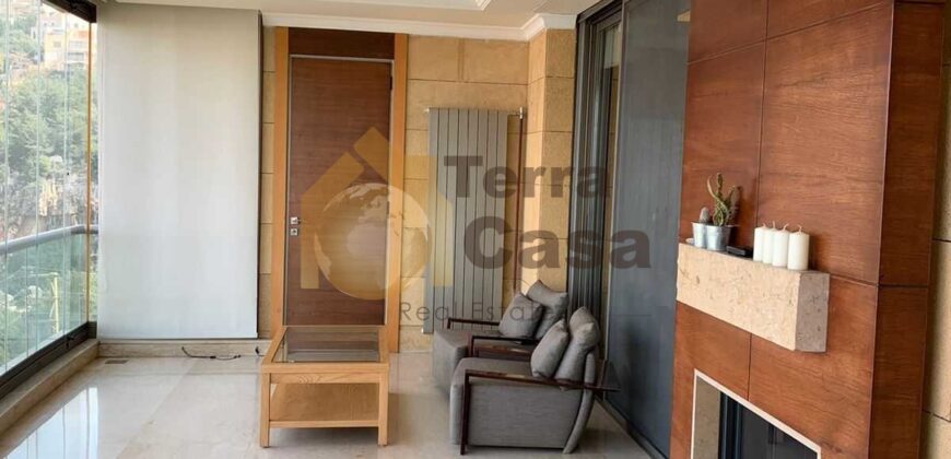 Apartment fully furnished luxurious with terrace cash payment