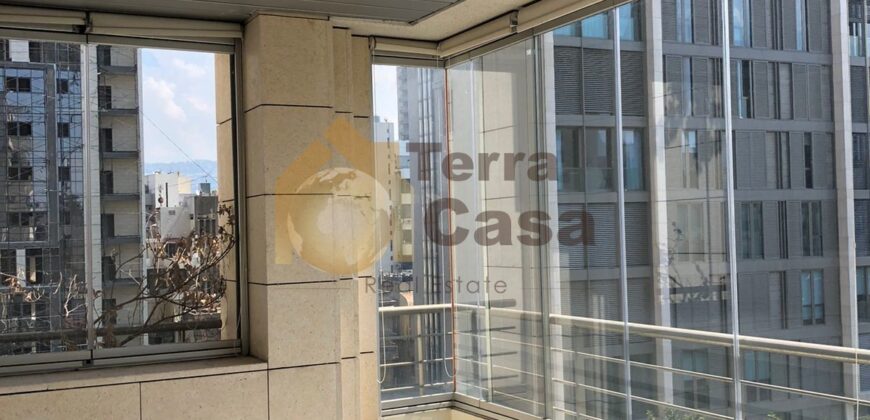 semi furnished apartment nice location cash payment.