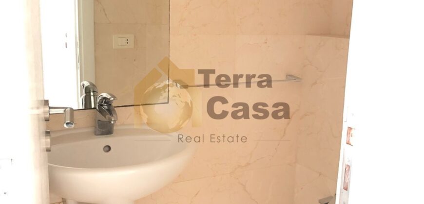 semi furnished apartment nice location cash payment.