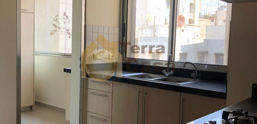 semi furnished apartment nice location cash payment.
