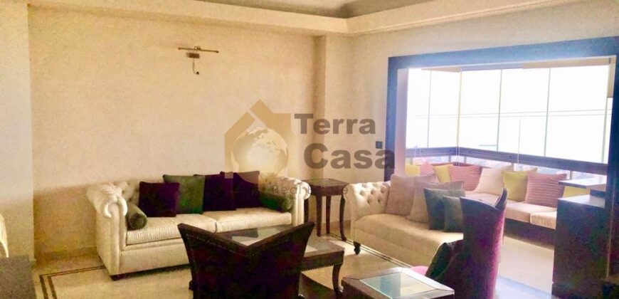 Mazraat Yachouh fully furnished apartment open view Ref#3287