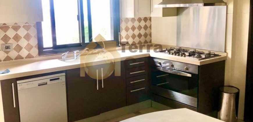 Mazraat Yachouh fully furnished apartment open view Ref#3287