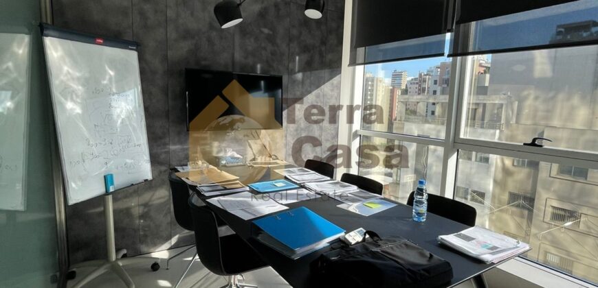 Fully furnished prestigious office cash payment.