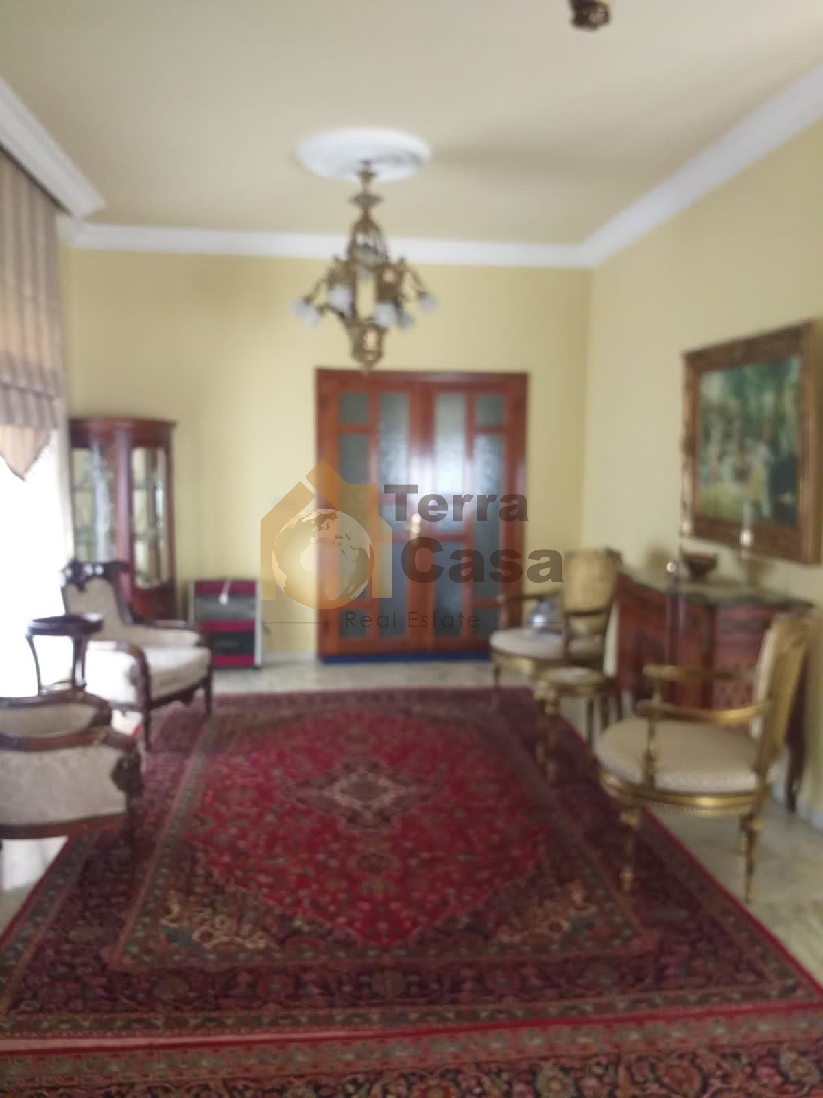 Fully decorated luxurious apartment open view