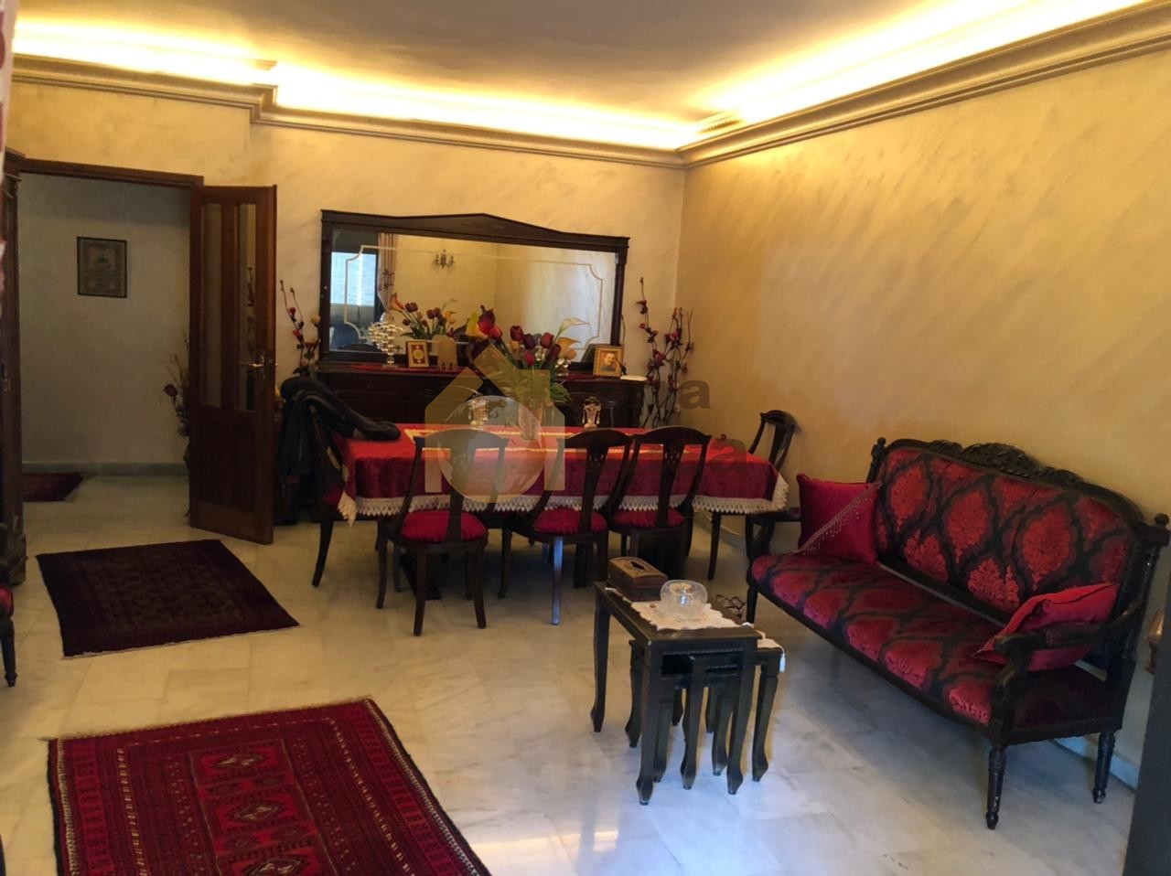 Fully decorated and furnished apartment nice location cash payment.