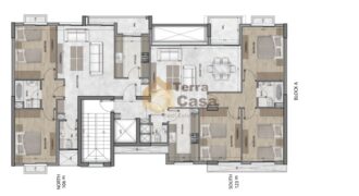 ain el remeneh brand new apartment prime location  24/24 electricity ref#3465