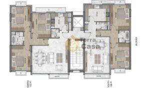 ain el remeneh brand new apartment prime location 24/24 electricity, Ref#3471