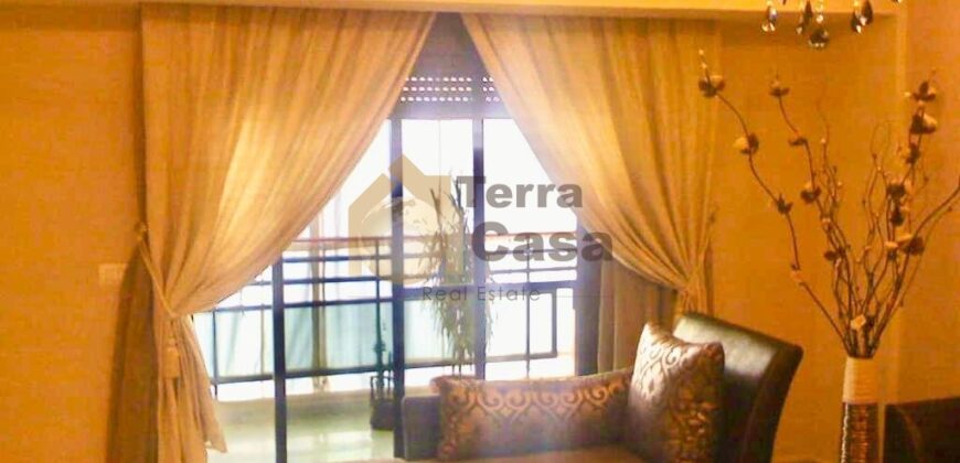 Beit el chaar furnished apartment sea view Ref#3654