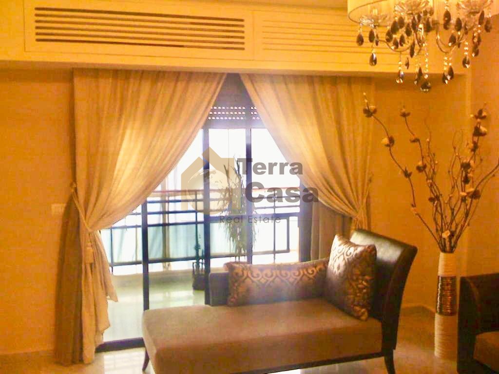 Beit el chaar furnished apartment sea view.