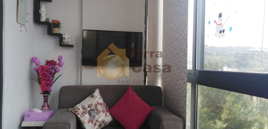 Furnished apartment in bsaba , open view