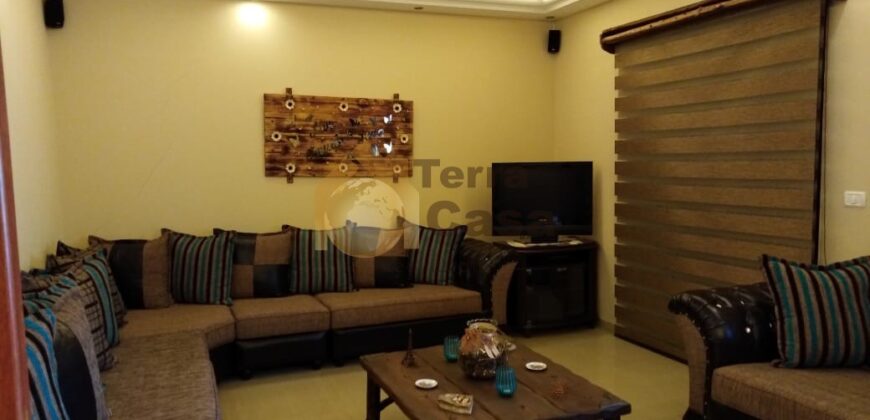 Furnished apartment in bsaba , open view