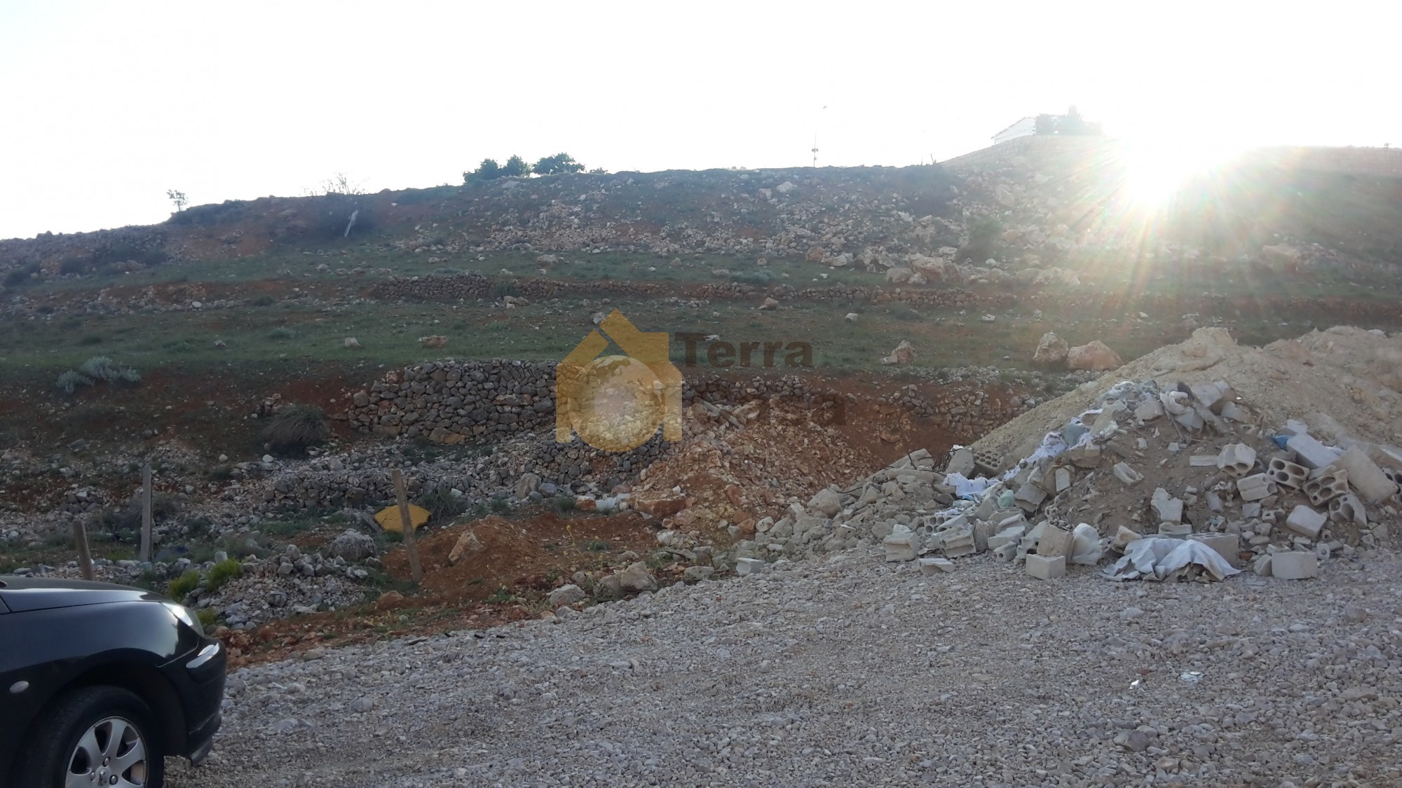 land for sale in zahle dhour near the main road.