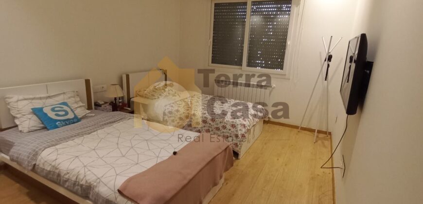 baabdat furnished apartment 100 sqm terrace shared pool and gym