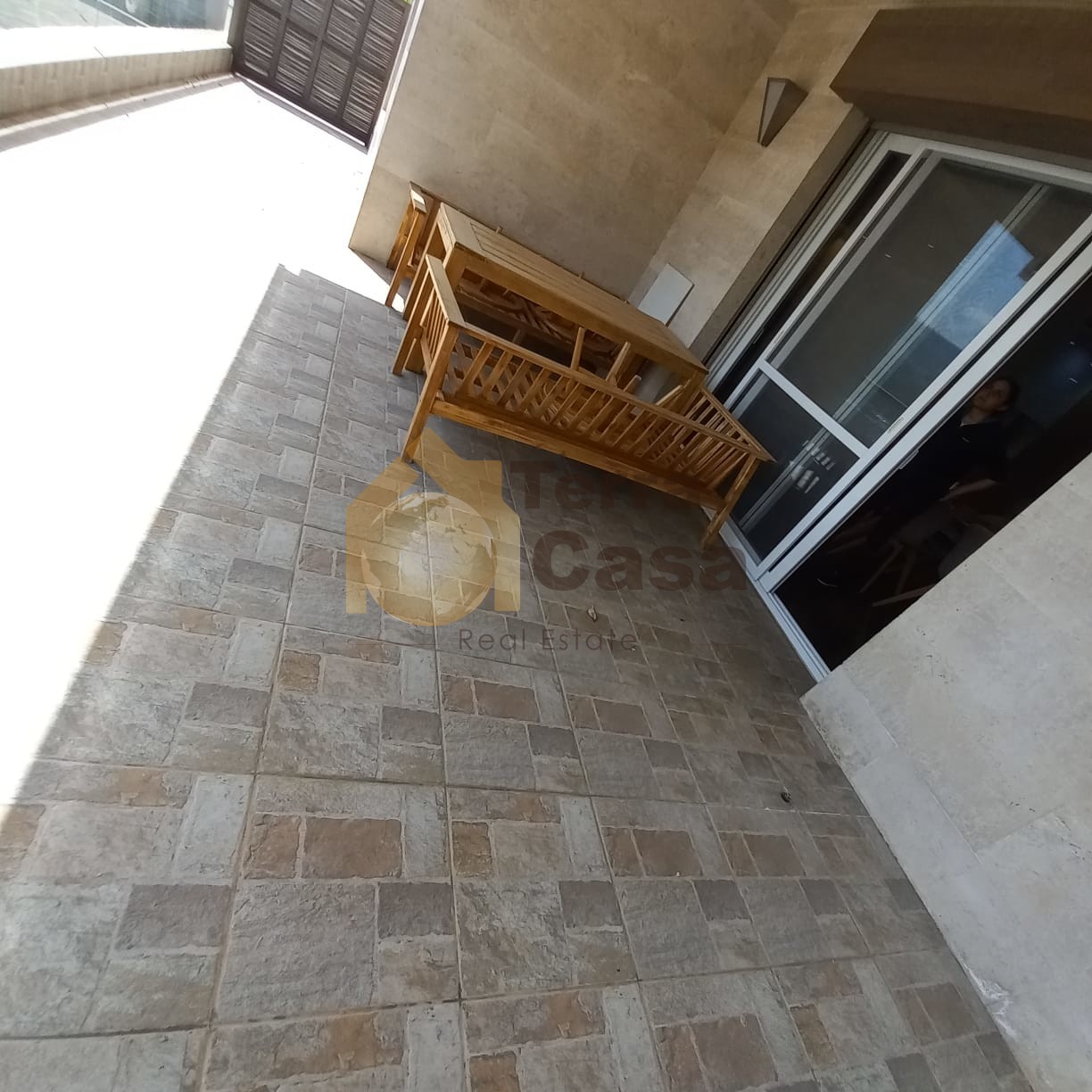 baabdat furnished apartment 100 sqm terrace shared pool and gym