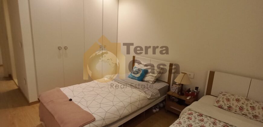 baabdat furnished apartment 100 sqm terrace shared pool and gym