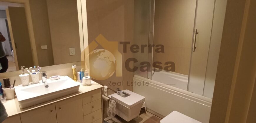 baabdat furnished apartment 100 sqm terrace shared pool and gym