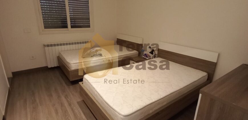 baabdat furnished apartment 100 sqm terrace shared pool and gym