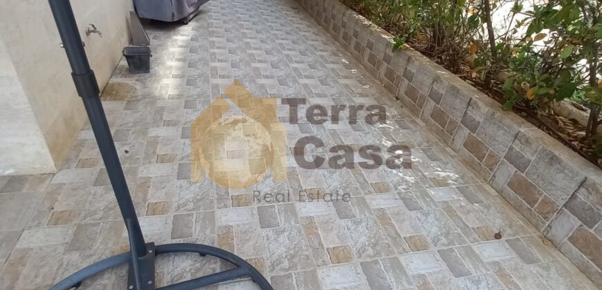 baabdat furnished apartment 100 sqm terrace shared pool and gym