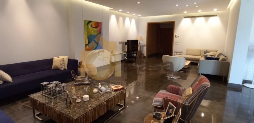 baabdat rooftop fully furnished shared pool and gym for rent .