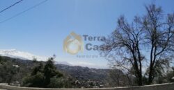 Land for sale in Bekaatat Achkout located in prime area beautiful  mountain view