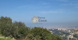 Land for sale in fidar open sea view .