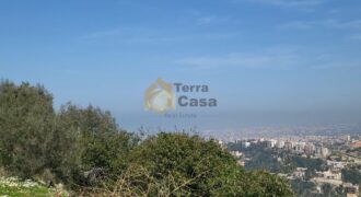 Land for sale in fidar open sea view .