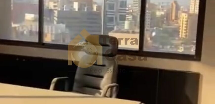 Dekweneh office prime location for sale .